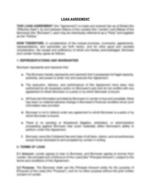 Loan Agreement