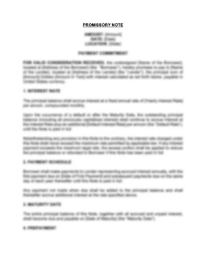 Promissory Note